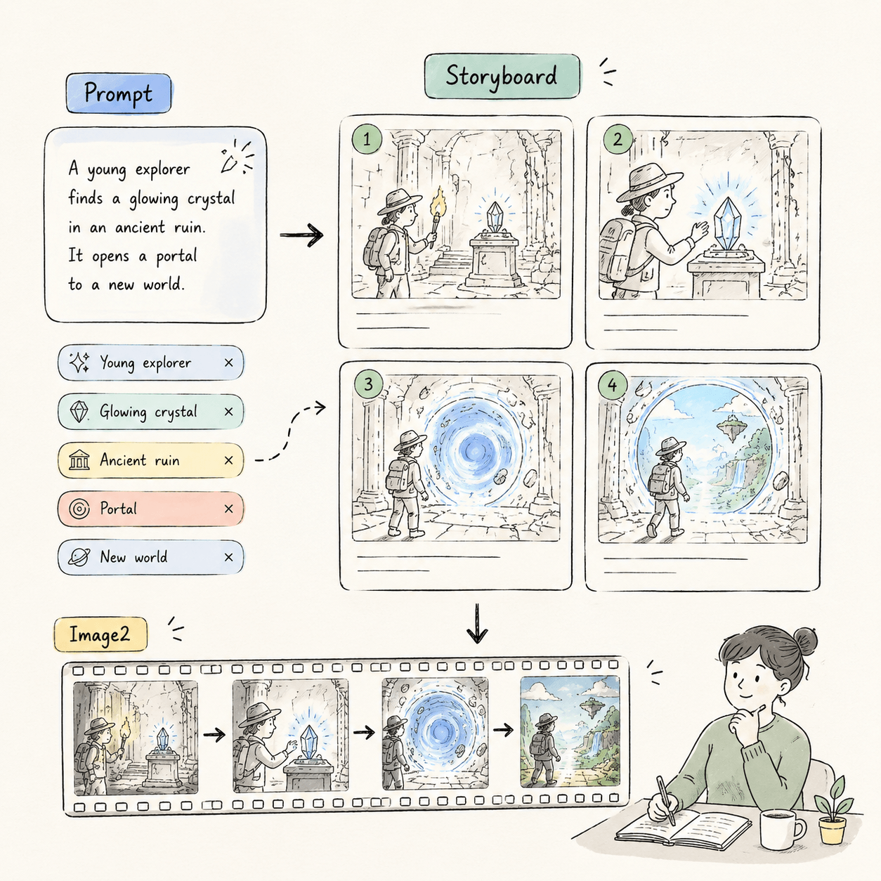 Seedance2Videos generated video library illustration